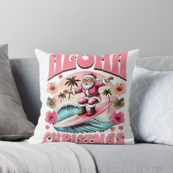 Item preview, Aloha Christmas: Surfing Santa Claus on a Tropical Holiday Wave designed and sold by DienesAngele.