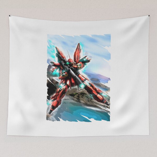 Item preview, Digital art Sinanju gundam red comet full colour designed and sold by sabartgunpla.