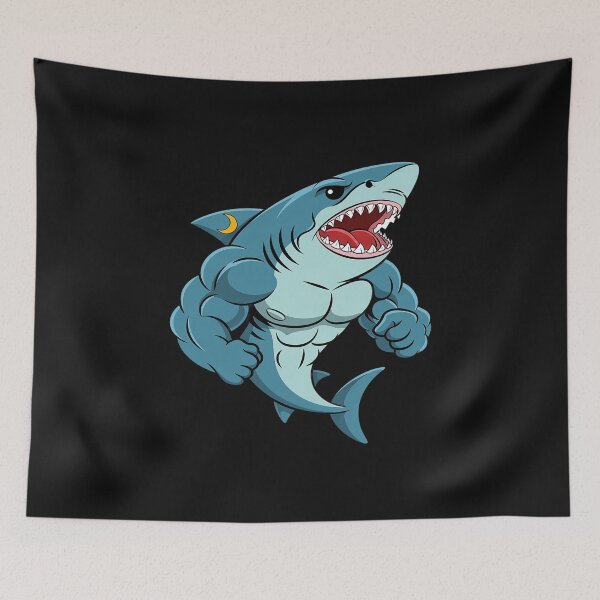 Item preview, Fitness T-Shirt Shark At The Gym  Training Men Women Kids designed and sold by JessicaWalshdf.