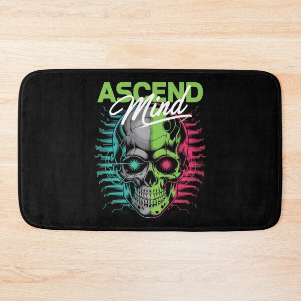 Item preview, ASCEND MIND – Cyber Skull Neon Tech Fusion designed and sold by Taans-Creation.