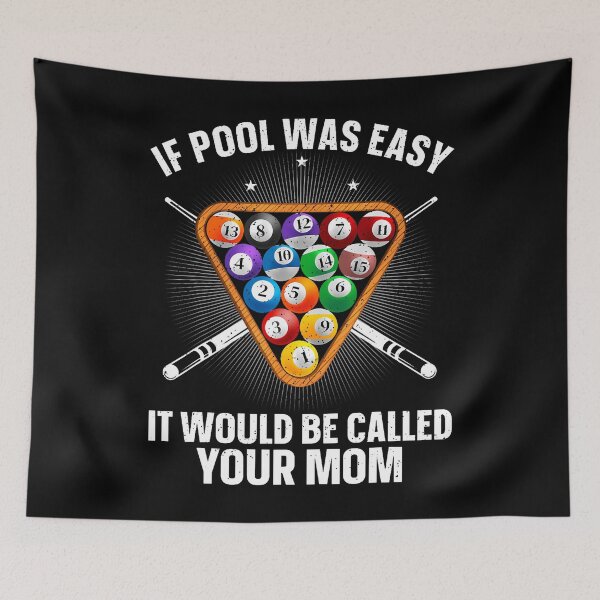 Item preview, Funny Pool Design For Men Women Billiards Lover Pool Player designed and sold by AlbertaDana.