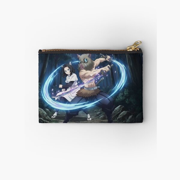 Item preview, Aoi Kanzaki con Inosuke Hashibira, Demon Slayer, Kimetsu No Yaiba designed and sold by Innova_Creations.