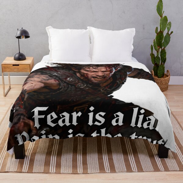 Item preview, Logen Ninefingers Fear is a Liar Pain is the Truth designed and sold by InkloreCulture.