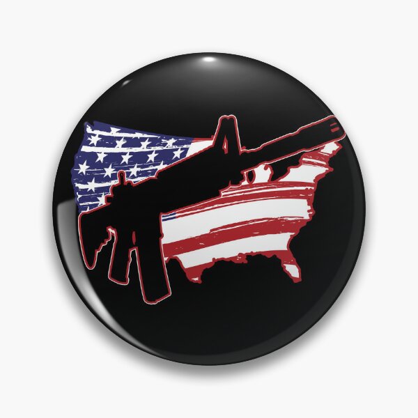 Item preview, AR-15 and Red, White, and Blue USA Map designed and sold by HectorCantres.