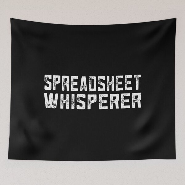 Item preview, Spreadsheet Whisperer  designed and sold by vernapoonn.