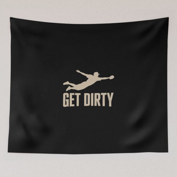 Item preview, Get Dirty - Diving Baseball Player designed and sold by ryukaizox1.