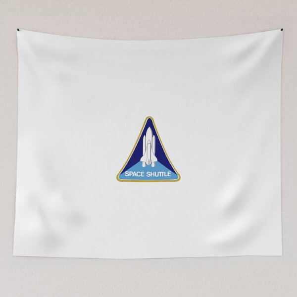 Item preview, Space Shuttle Sticker designed and sold by DoodleDashCollective.