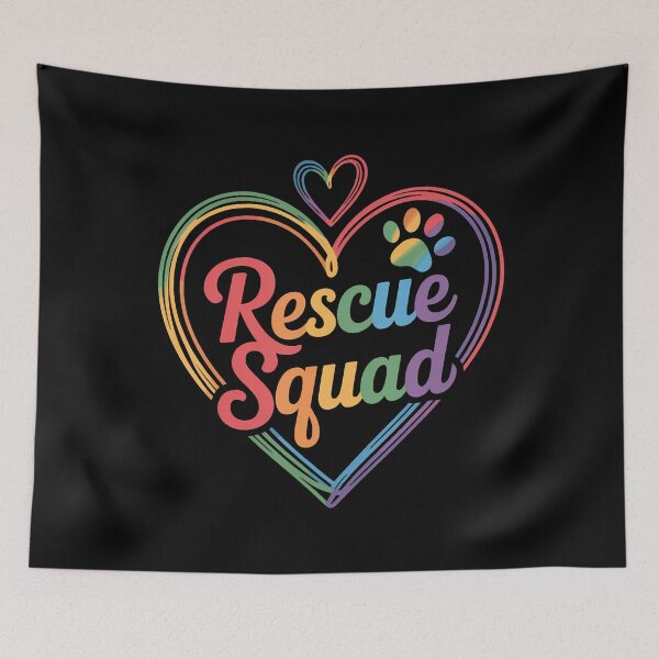 Item preview, Rescue Squad Animal Rescue Shelter designed and sold by MarionCharleen.