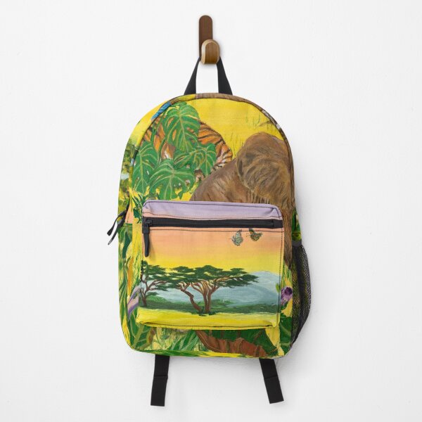 Item preview, In a forest with animals and a person. designed and sold by lovingMeer.