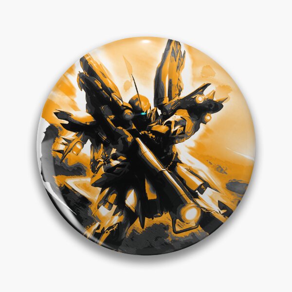 Item preview, Digital art Sinanju gundam red comet gold ink art  designed and sold by sabartgunpla.