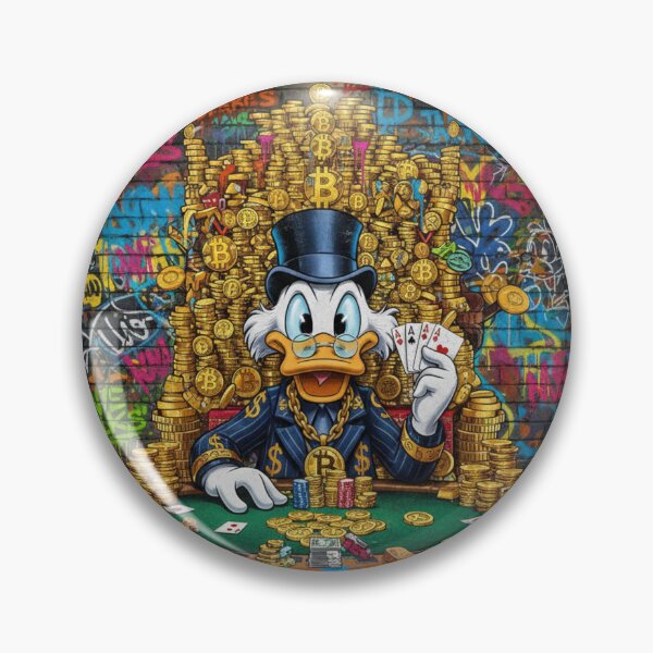 Item preview, Scrooge McDuck High Stakes Poker Graffiti King designed and sold by GEK-NERD.