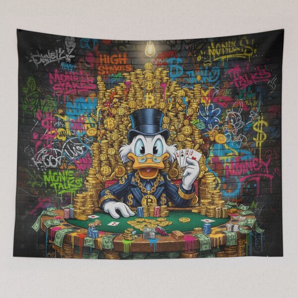 Item preview, Scrooge McDuck High Stakes Poker Graffiti King designed and sold by GEK-NERD.