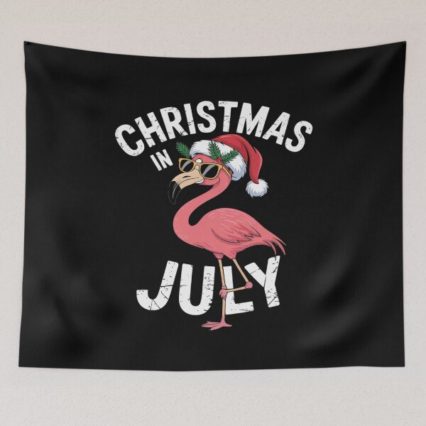 Item preview, Flamingo Santa Sunglasses Christmas In July Cute Summer Xmas designed and sold by GaryBellcvbnb.