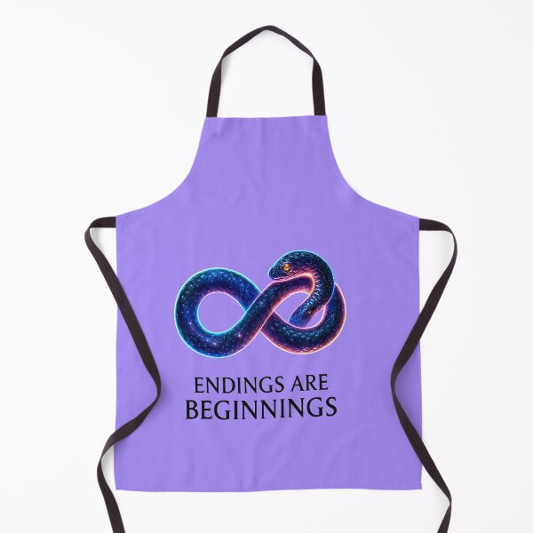 Item preview, Endings Are Beginnings Mystic Snake Rebirth Transformation Renewa designed and sold by Kony83.