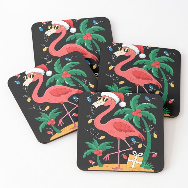 Item preview, Flamingo Sunglasses Xmas Beach Tropical Christmas in July 2 designed and sold by GaryBellcvbnb.