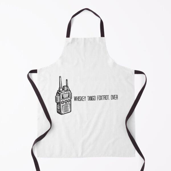 Item preview, Retro Walkie-Talkie Line Art – Whiskey Tango Foxtrot designed and sold by Kristina Gale.