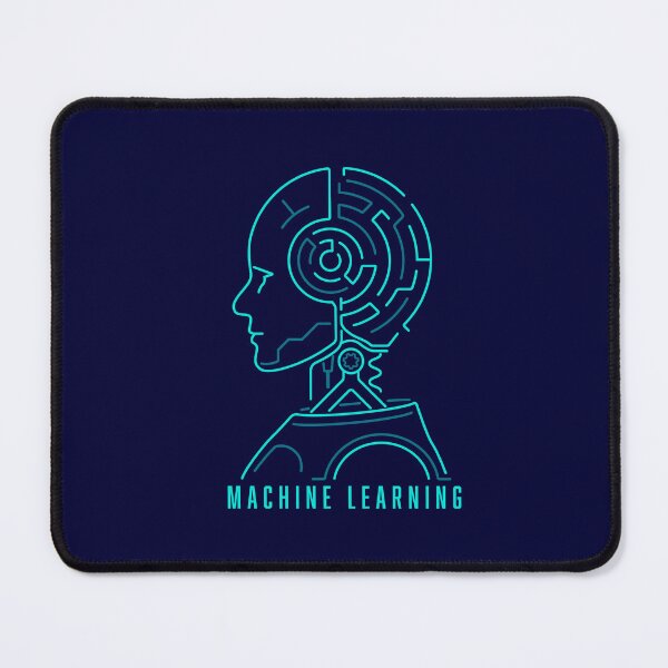 Item preview, machine learning or deep learning, graphic of artificial intelligence with maze brain designed and sold by NiamLab.