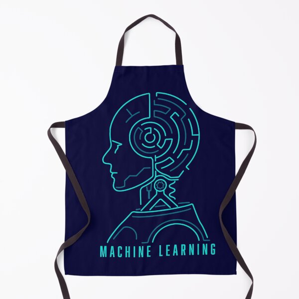 Item preview, machine learning or deep learning, graphic of artificial intelligence with maze brain designed and sold by NiamLab.