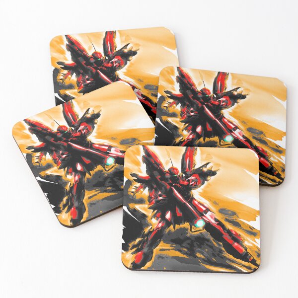 Item preview, Digital art Sinanju gundam red comet red ink art  designed and sold by sabartgunpla.