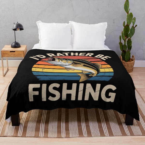 Item preview, Fishing Gift I'd Rather Be Fishing Bass Fish Funny Dad Jokes designed and sold by DentistLegal.
