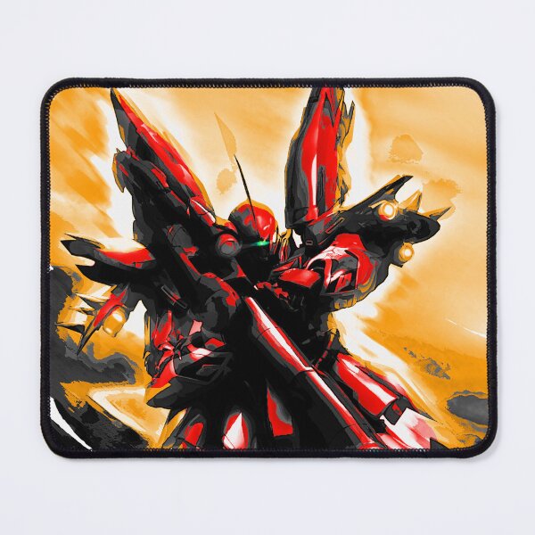 Item preview, Digital art Sinanju gundam red comet red ink art designed and sold by sabartgunpla.