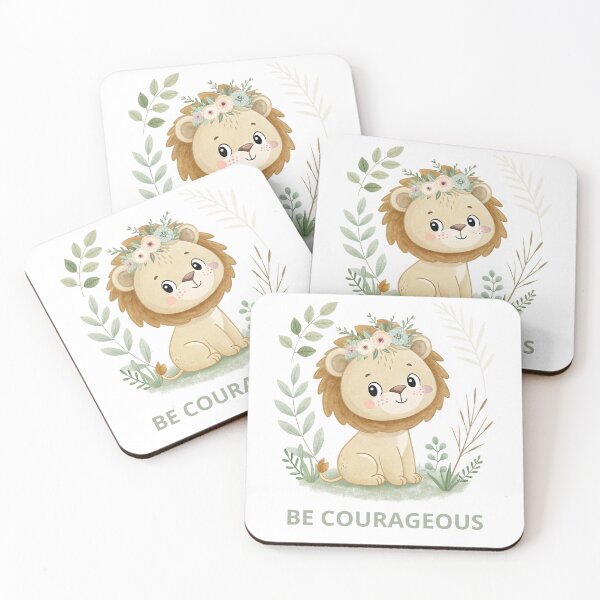 Item preview, Be Courageous Lion designed and sold by Pet-DeLish.