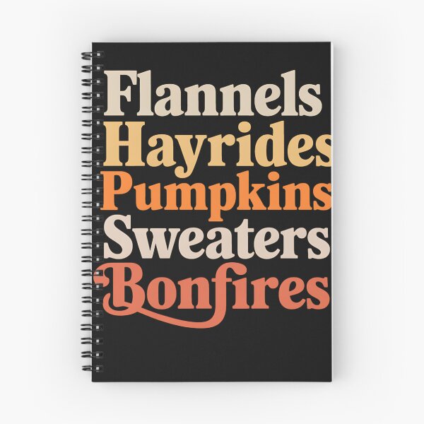 Item preview, Flannels Hayrides Pumpkins Sweaters Bonfires Autumn designed and sold by GaryBellcvbnb.