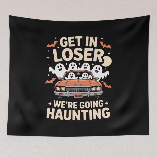 Item preview, Get in Loser We're Going Haunting Ghosts Road Trip designed and sold by ryukaizox1.