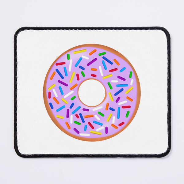 Item preview, Donut With Purple Icing and Colorful Sprinkles designed and sold by CharmTheImage.