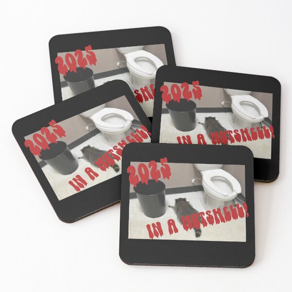 Item preview, Drunk Raccoon Passes Out in Bathroom Meme Humor designed and sold by Artifyo.