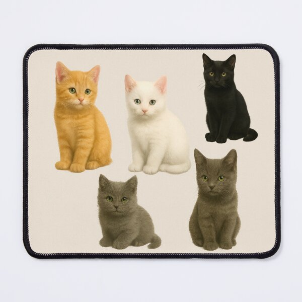 Item preview, Five Kittens Gentle Mood designed and sold by BloomOfDesign.