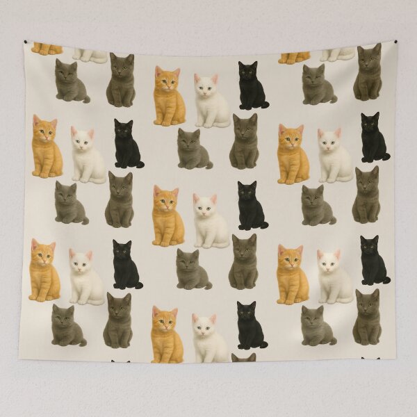 Item preview, Five Kittens Gentle Mood designed and sold by BloomOfDesign.