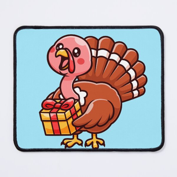 Item preview, Cute Turkey Bird Holding Gift Box – Cartoon Vector Icon Illustration (Animal & Holiday Theme)Cute Turkey Bird Holding Gift Box – Cartoon Vector Icon Illustration (Animal & Holiday Theme) designed and sold by hjian8219.