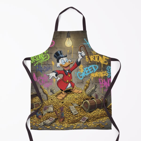 Item preview, Scrooge McDuck Riches Fortunes Graffiti Greed King designed and sold by GEK-NERD.