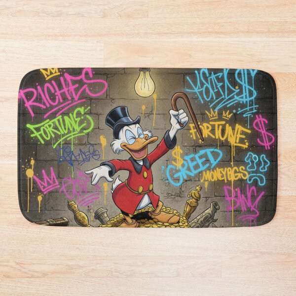 Item preview, Scrooge McDuck Riches Fortunes Graffiti Greed King designed and sold by GEK-NERD.