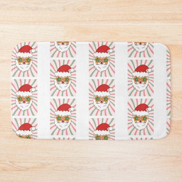 Item preview, Cool Santa Christmas Illustration – Retro Star Glasses Holiday Art designed and sold by VeLuna64.