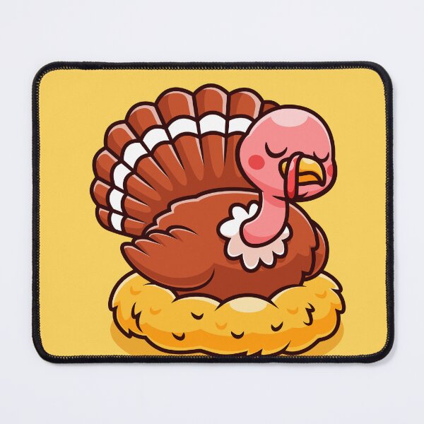 Item preview, Cute Turkey Bird Incubating Egg – Cartoon Vector Icon Illustration (Animal & Nature Theme) designed and sold by hjian8219.