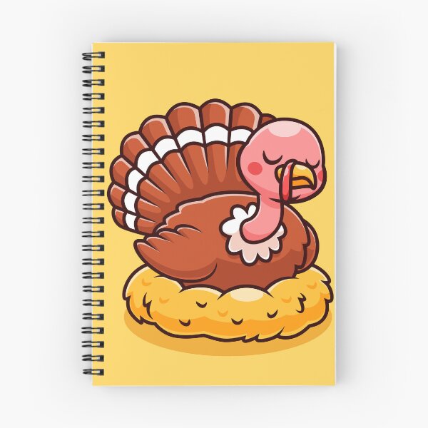 Item preview, Cute Turkey Bird Incubating Egg – Cartoon Vector Icon Illustration (Animal & Nature Theme) designed and sold by hjian8219.