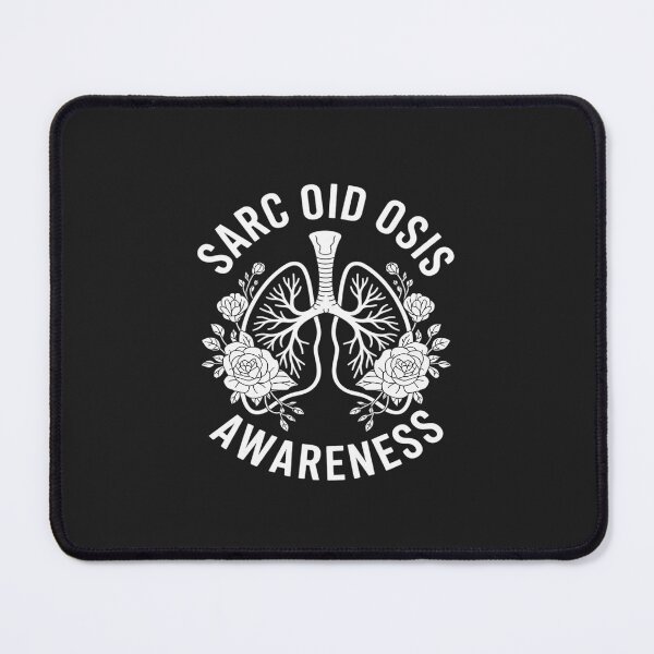 Item preview, Floral Lung Sarcoidosis Awareness Pulmonary Sarcoidosis designed and sold by GaryBellcvbnb.