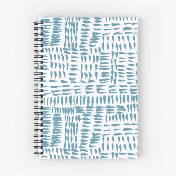 Item preview, Blue Brushstroke Rhythm – Abstract Hand-Painted Seamless Pattern designed and sold by TheArtikaStudio.