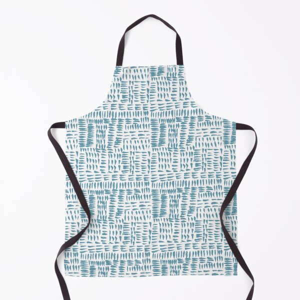 Item preview, Blue Brushstroke Rhythm – Abstract Hand-Painted Seamless Pattern designed and sold by TheArtikaStudio.