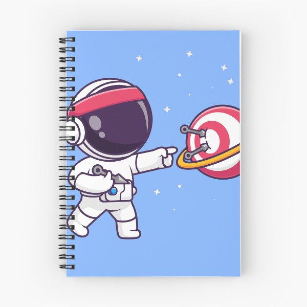 Item preview, Cute Astronaut Playing Archery on Planet – Cartoon Vector Icon Illustration (Science & Sport Theme) designed and sold by hjian8219.