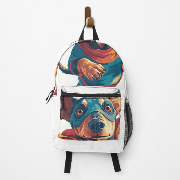 Item preview, Superhero Dachshund T-shirt Design - Flying Dog Illustration designed and sold by DanielY01.