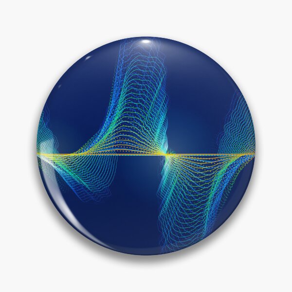 Item preview, graphic of colourful waveform presented in futuristic style designed and sold by NiamLab.