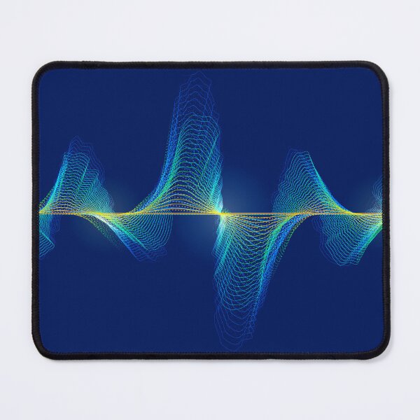 Item preview, graphic of colourful waveform presented in futuristic style designed and sold by NiamLab.