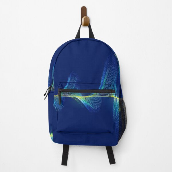Item preview, graphic of colourful waveform presented in futuristic style designed and sold by NiamLab.