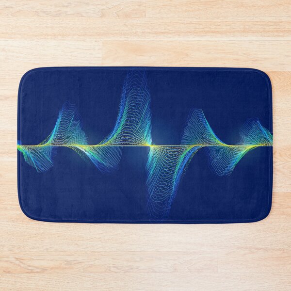 Item preview, graphic of colourful waveform presented in futuristic style designed and sold by NiamLab.