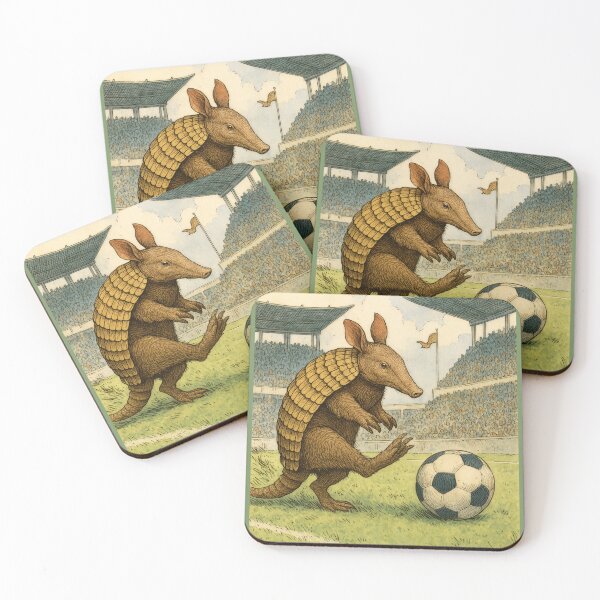 Item preview, Armadillo Soccer Star designed and sold by Tridentulus.