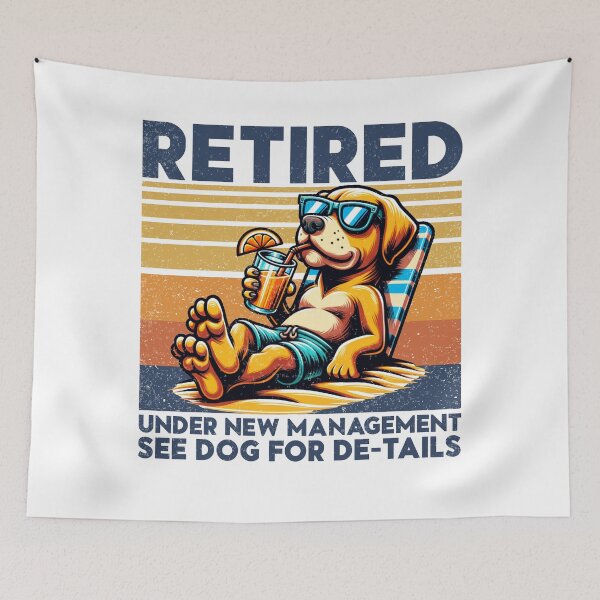 Item preview, Retired Under New Management See Dog For Details. Retirement designed and sold by ahmed2751989.