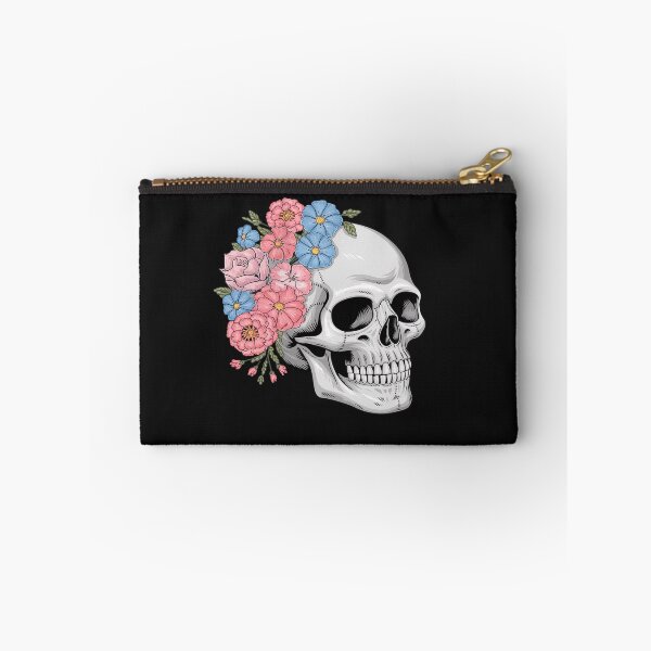 Item preview, Floral Sugar Skull Rose Flowers Mycologist Gothic Goth 45 designed and sold by GaryBellcvbnb.